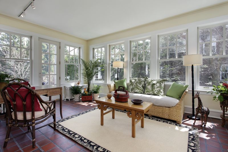 Sunroom Interior with Decor