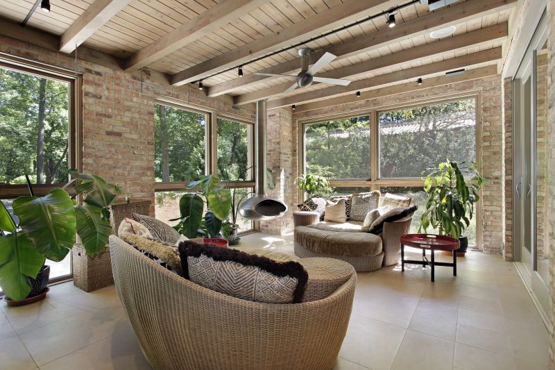 Sunroom with Comfortable Seating